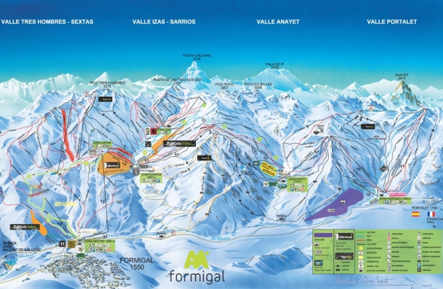  Formigal map 