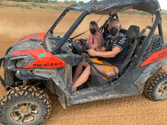 Opinión de David sobre Ruta buggy+jetski desde Puerto de Alcossebre, 2'5h