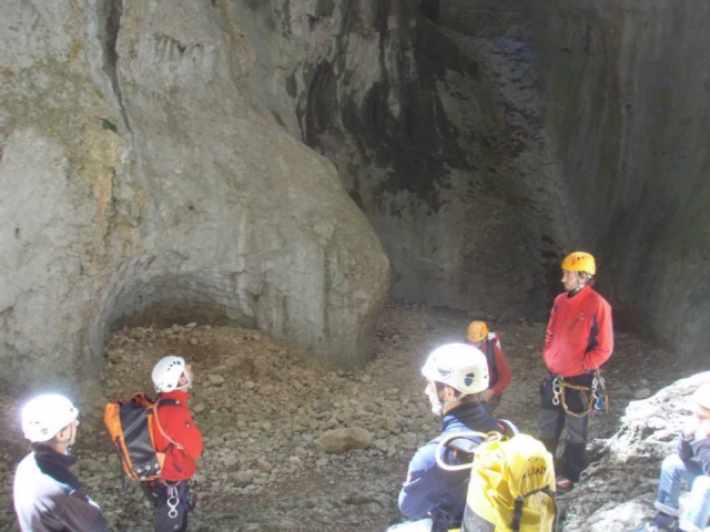 Antes de escalar la garganta