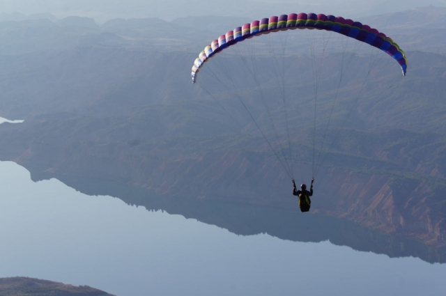 Escuela de vuelo en parapente