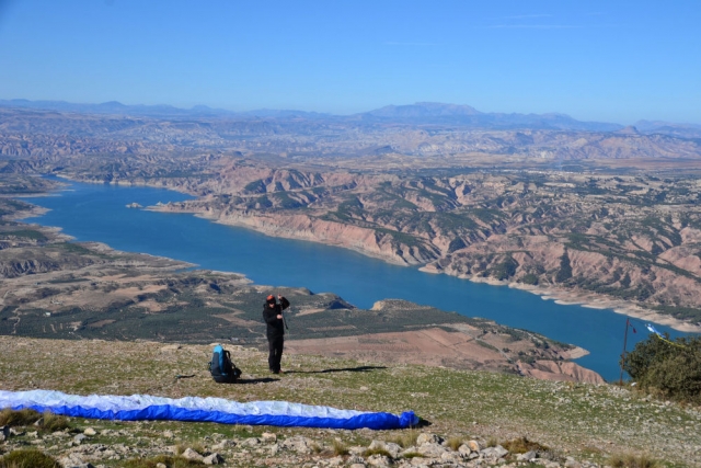 Parapente con vistas increibles