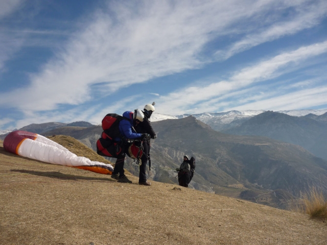 Todo listo para volar