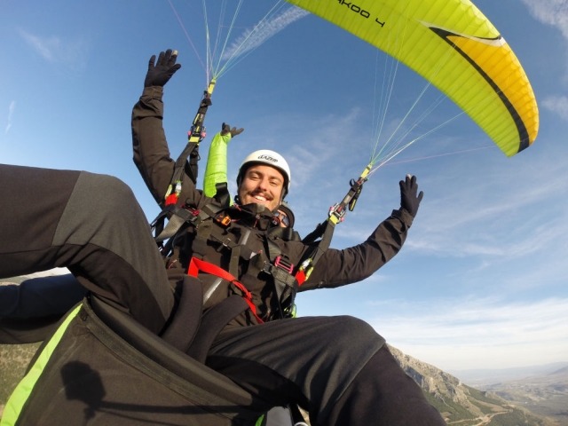 Ven a volar en parapente