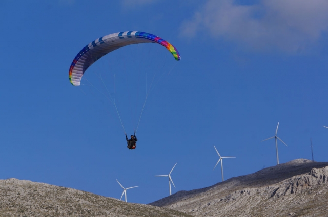 Vuelo en parapente