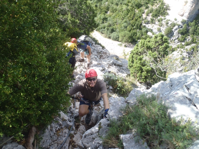 subiendo a los topes de guara