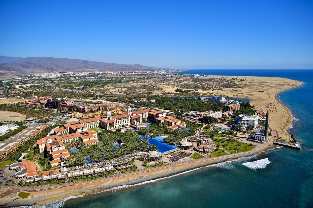 Maspalomas desde el aire