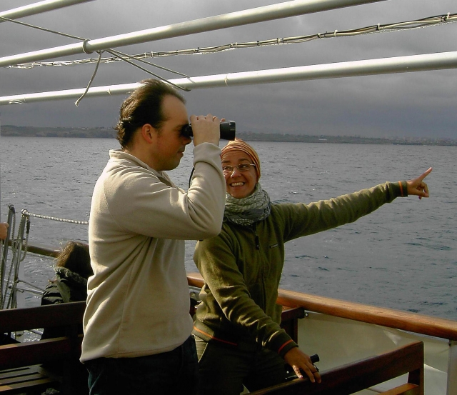  Observation of aquatic and sea birds 
