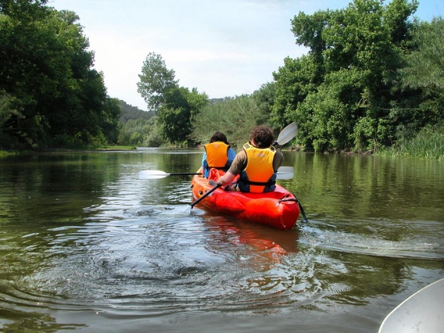Diversion en el kayak