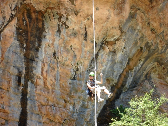  Exciting rappel in the Pyrenees 