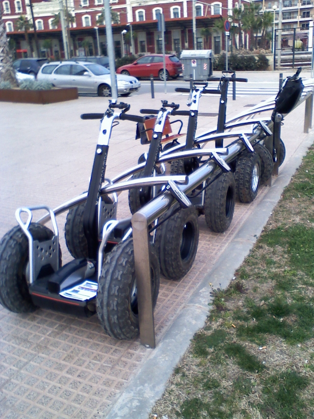  I nostri segway a tua disposizione 