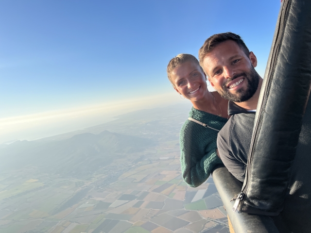  High altitude selfie 