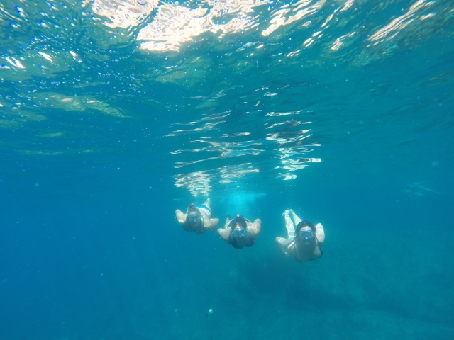  mergulho com snorkel com caiaque 