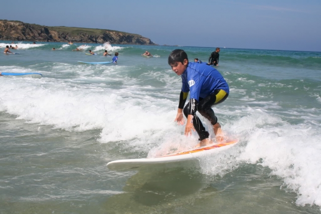 Aprendiendo a manejar la tabla