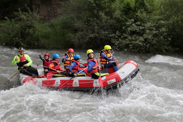  Rafting auf dem Ilerda-Fluss 