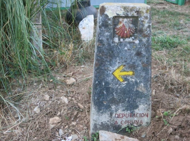 Indicador del Camino de Santiago