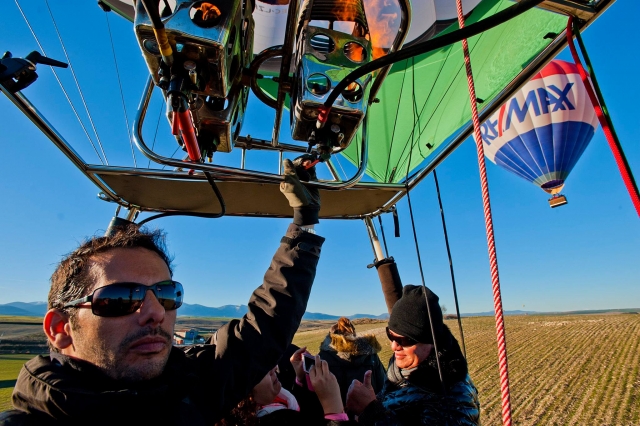  Starting the balloon flight 