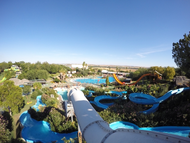 Atracciones parque acuatico Villafranca