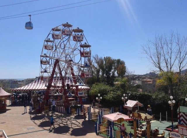  the children's area of the park 