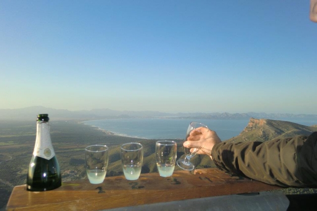 espectacular terraza