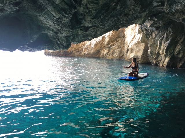 En una cueva