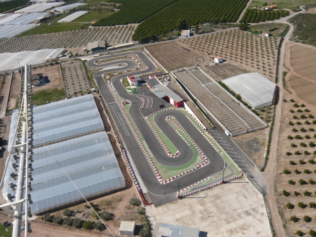 vista aerea del circuito 