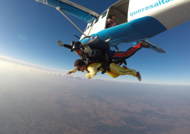 Salto tandem en Portugal