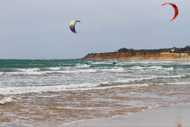 Kitesurf con la escuela de Chiclana