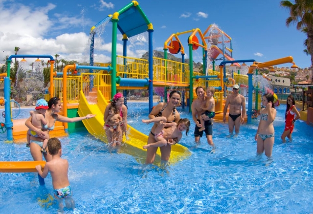 Atracciones acuáticas para los peques