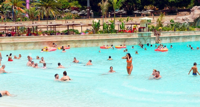  Aqualand Maspalomas 的大型泳池 