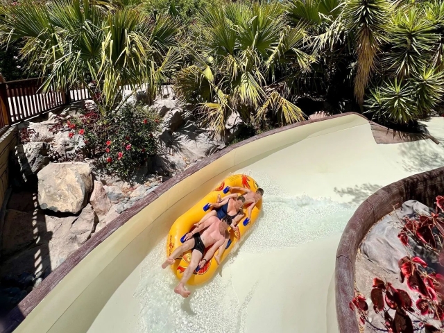  Winding water slides 