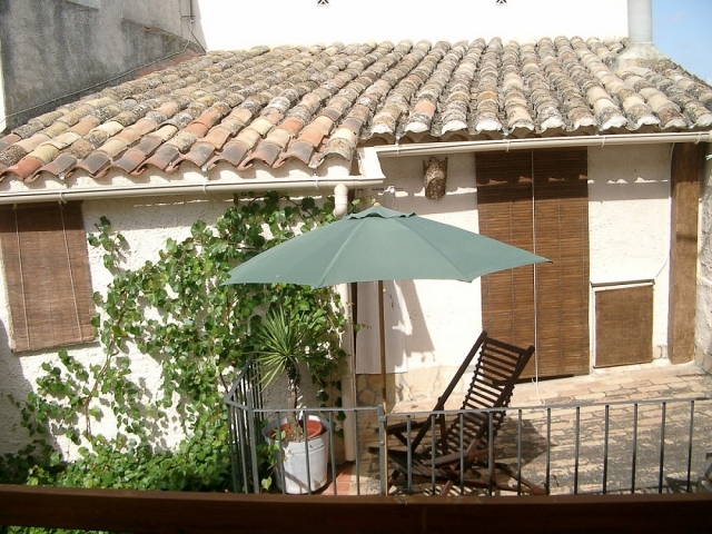 Terraza con sol