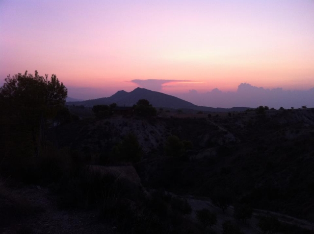 Impresionante amanecer