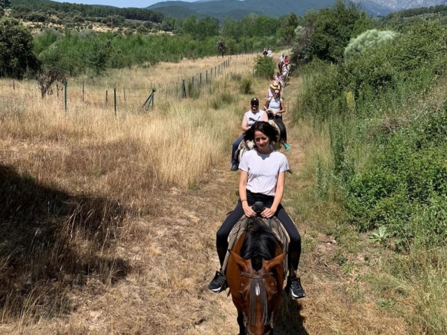 Paseo a caballo por Gredos
