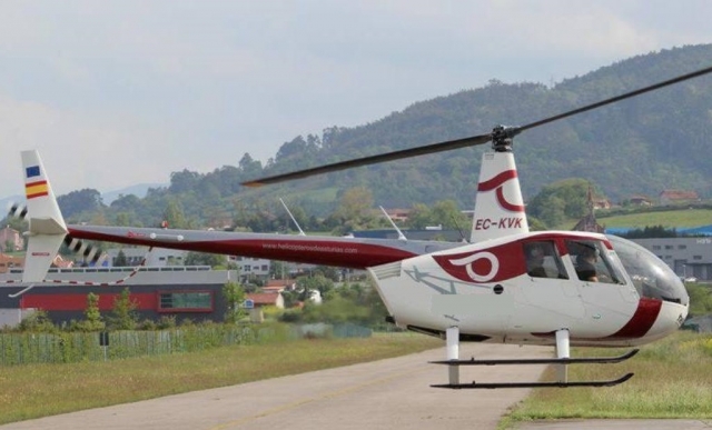  Landing at the heliport
