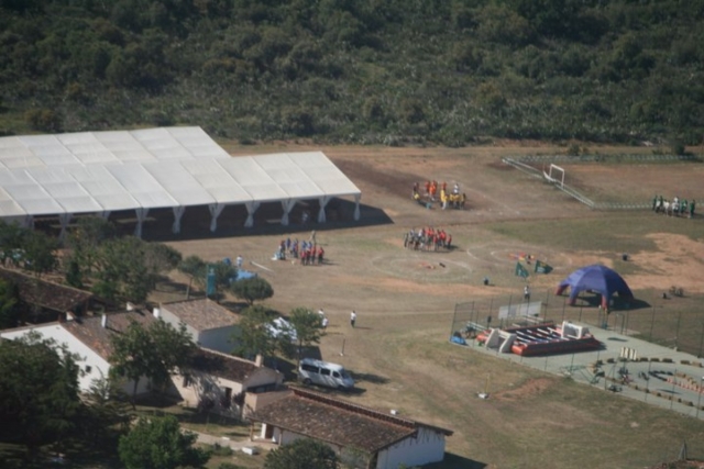  Unser Sportzentrum aus der Luft 