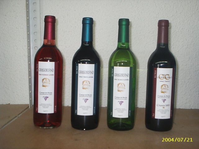 Los diferentes vinos