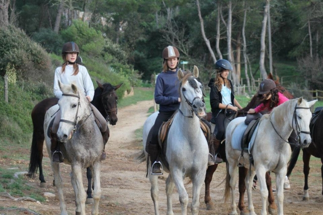 Ruta ecuesetre en Girona