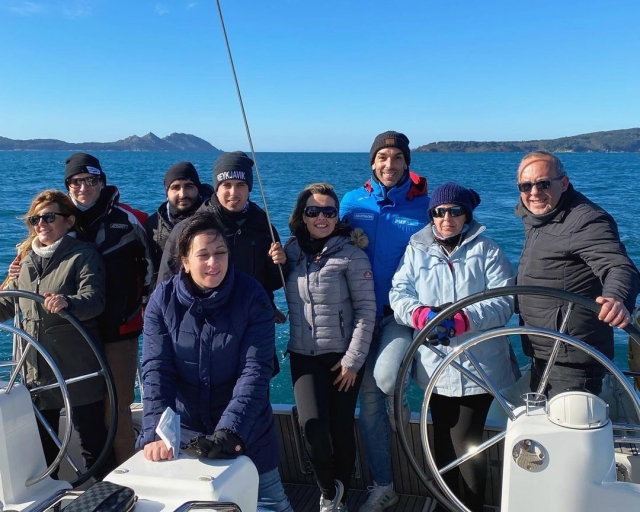  享受加利西亚海之旅 