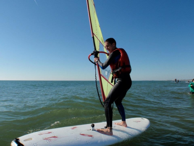 Iniciandose en el windsurf