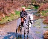 ruta a caballo por el rio