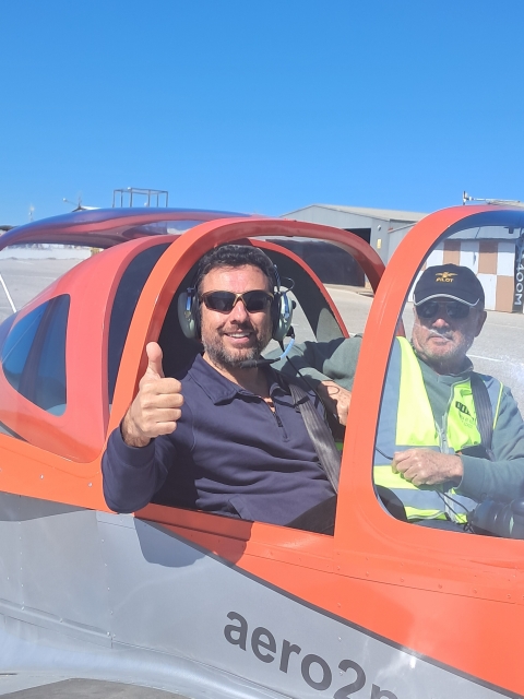 Bewertung von RAQUEL Über Pilot für einen Tag auf dem Flugplatz La Juliana (1 Stunde)