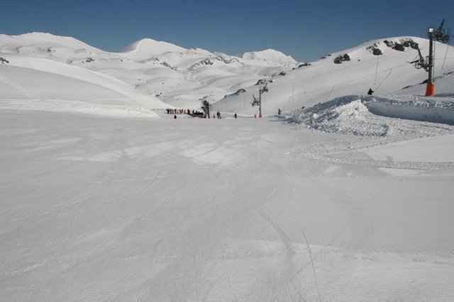 Snowboard por Fuentes de Invierno