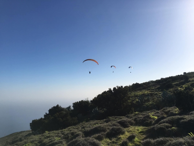  空中滑翔伞 