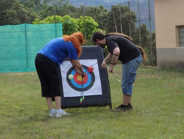 Comprobando la puntuacion en la diana