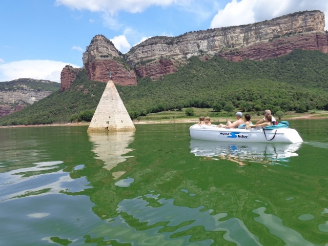 Aquaslider en el embalse