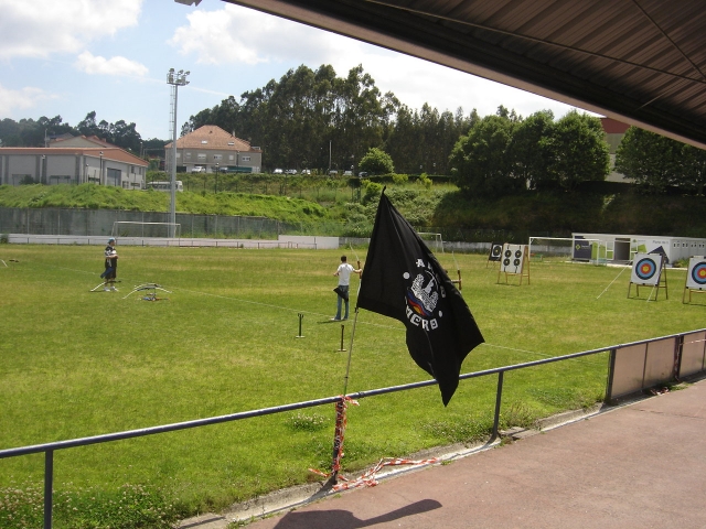  At the archery club 