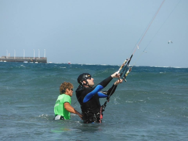 Bodydrag en kitesurf