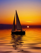 Observando la puesta de sol