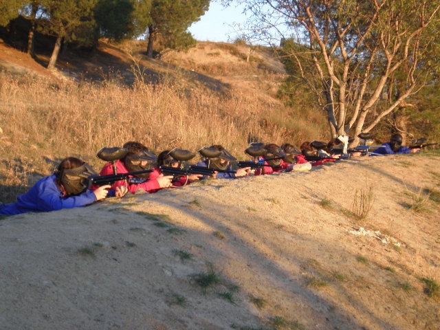 Las mejores partidas de paintball