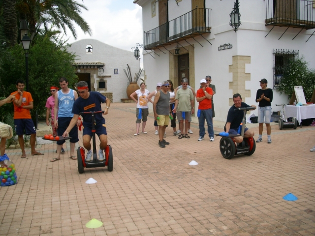 Gymkhana Segway slalon